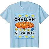 Kids Hanukkah Sweater Challah at Ya Boy Jewish Chanukah Toddler T-Shirt
