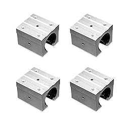 4pcs SBR16UU Aluminum Block 16mm Linear Motion Ball