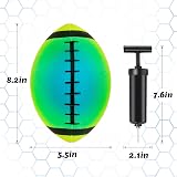 Homotte Rainbow Sports Balls Set 8.5" Football Basketball Soccer Volleyball 4 view 4