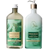 Bath &amp; Body Works Body Wash and Body Lotion, Eucalyptus Spearmint, 2 Pack | Aromatherapy Nourishing Shower Gel, Lotion for Radiant Skin, Luxury Scented, Skin Hydration, Dermatologist-Approved