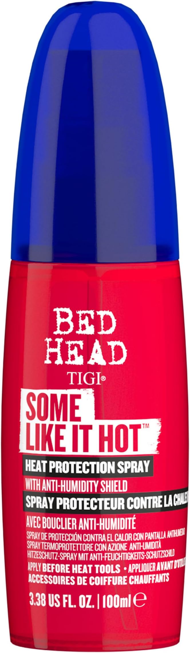 Bed Head by TIGI Some Like It Hot Heat Protection Spray 230C Humidity Anti-Frizz