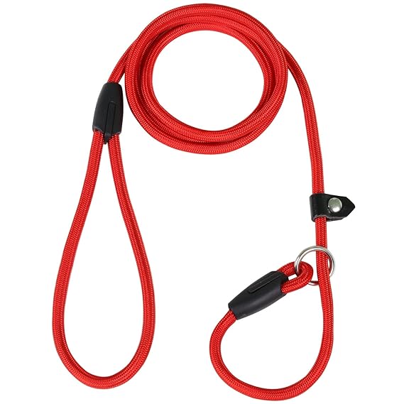 DIGIFLEX rutschfeste Hunde Leine Nylon und Baumwolle Training strapazierfähigem verstellbares Halsband