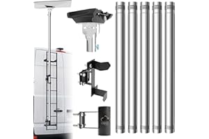 YBERVONT Starlink Gen 3 Pole Mount Kit - Adjustable Design for Easy Installation & Optimal Signal Reception - High Load Capacity, Portable & Perfect for RV Ladder
