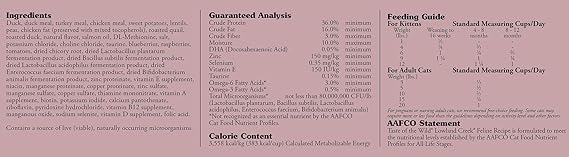 taste of the wild lowland creek