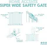 Regalo Safety Super Wide Arched Baby Gate Bronze 75-150 cm Extensions Included view 8