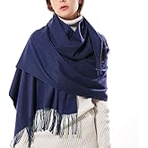 OHAYOMI Womens Thick Oversized Pashmina Shawl Wrap Scarves Soft Winter Warm Blanket