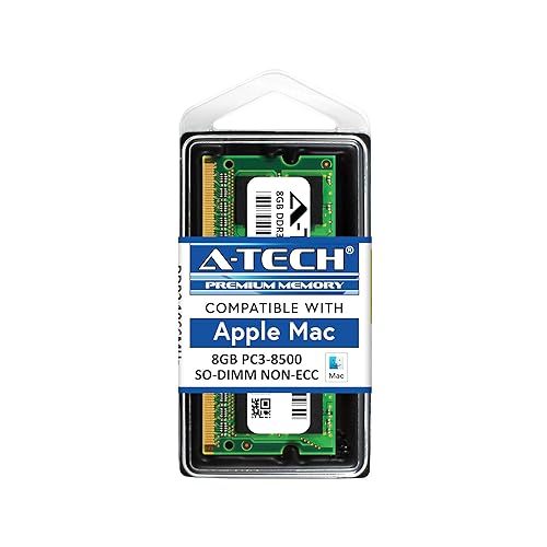 A-Tech for Apple 8GB DDR3 1067MHz 1066MHz PC3-8500 SODIMM Mid