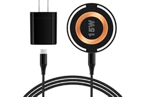 GIGREEN Samsung S24 Wireless Charger Magnetic Magsafe Fast Charging Pad for Samsung Galaxy S25 Ultra S25+ S24 FE Z Flip6 S23 S22 S21,iPhone 16 Pro Max Plus 15,Pixel 9,Android Wireless Charger with USB C Block