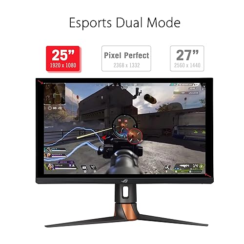 ASUS ROG Swift 360Hz 27” 1440P HDR Gaming Monitor (PG27AQN) QHD
