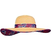 FOCO NFL Womens Floral Straw Hat