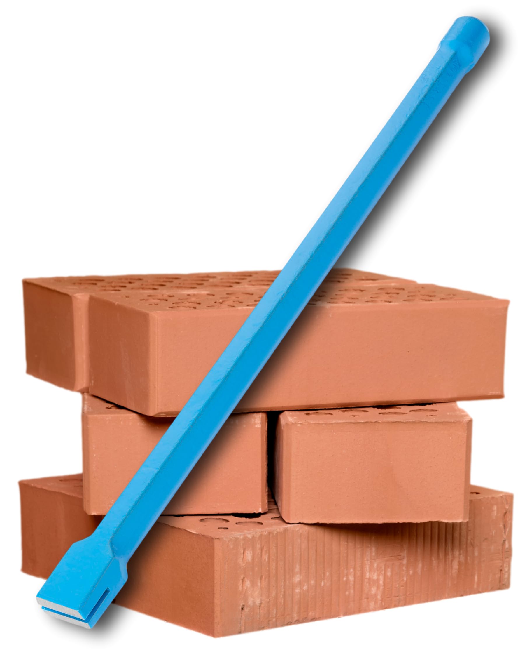 Long Handle 1" Scutch Chisel - by Footprint. Superior Strength Drop Forged High Carbon Steel. Essential Builders Hand Tools for a Builder, Bricklayer or Stone Mason.