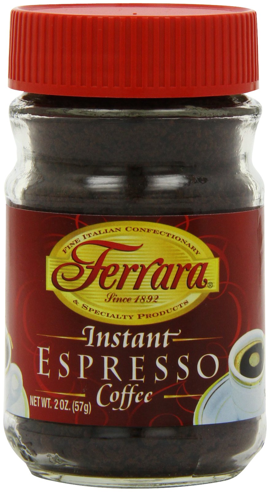 Ferrara Instant Espresso Coffee, 2Ounce Glass Jars (Pack of 6) eBay