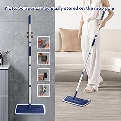Microfiber Mop for Cleaning Floors, Extendable