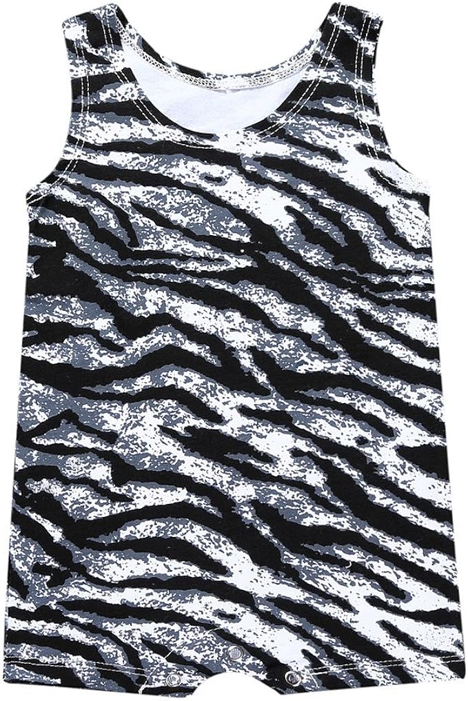 zebra romper baby