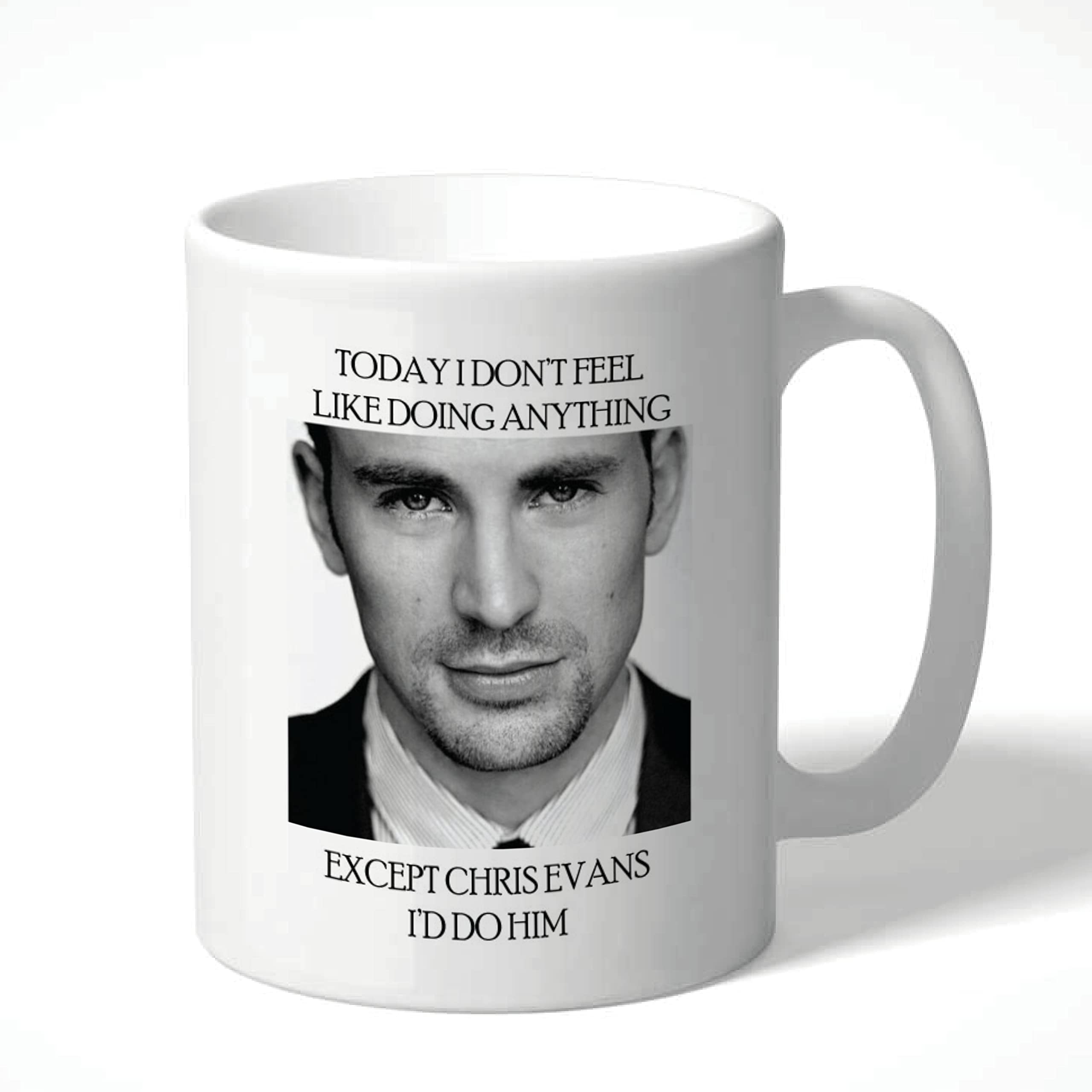 Funny Mug for Her Bestie Birthday Colleague Office - Do Chris Evans