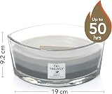 WoodWick Ellipse Trilogy Scented Candle Warm Woods Crackling Wick 50 Hr view 2
