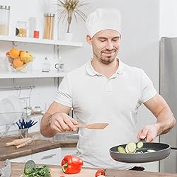 TIESOME 2PCS Chef Hat Adjustable Elastic Baker