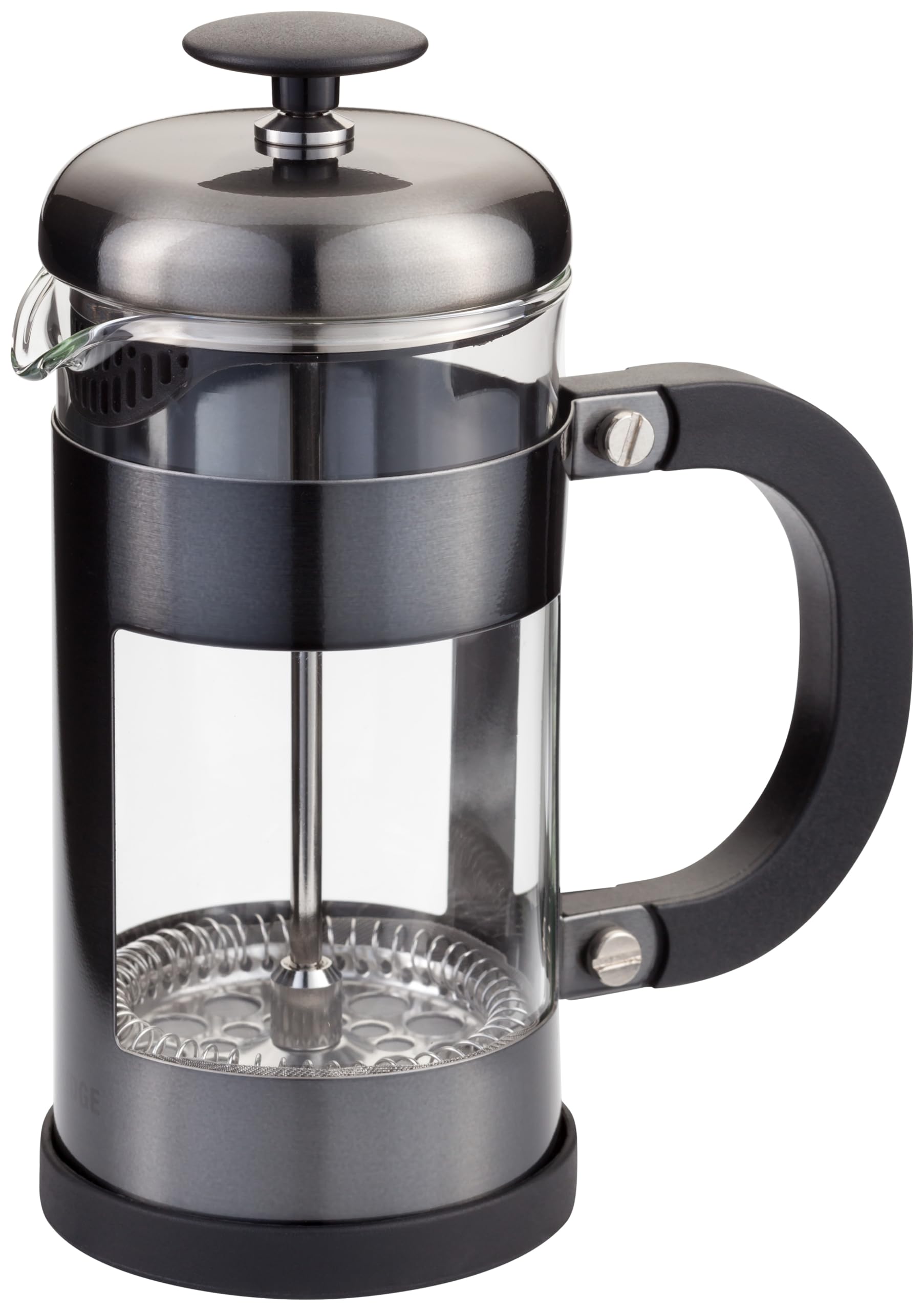 Judge Coffee, 3 Cup Glass Cafetiere, 350ml, Anthracite