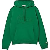 Lacoste mens Large Croc Logo Jogger Hoodie