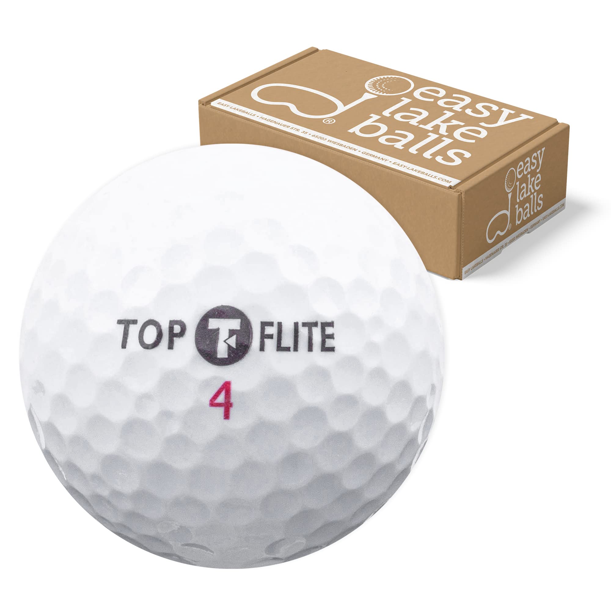 Easy Lakeballs 100 TOP - FLITE MIX LAKE GOLF BALLS - AAA/AA QUALITY (A/B GRADE) - IN MESH BAG