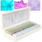Set of 50 Pieces Human Histology Microscope Slides