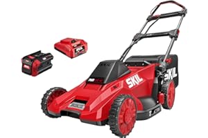 SKIL 40V Brushless 20" Push Mower Kit Including 6.0Ah Battery and 150W Charger-PM4910-15