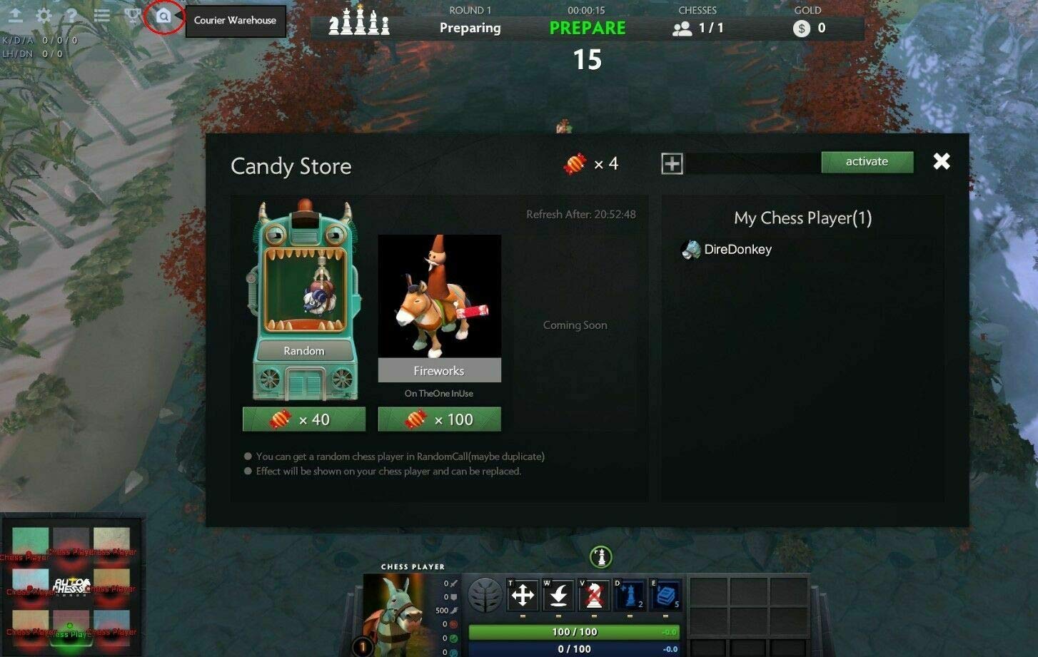 Dota 2 Auto Chess 40 200 640 Candy Cdkey Dota 2 Auto