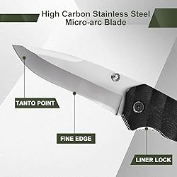 DREAMYDAWN Pocket Knife Upgrade G10 Handle