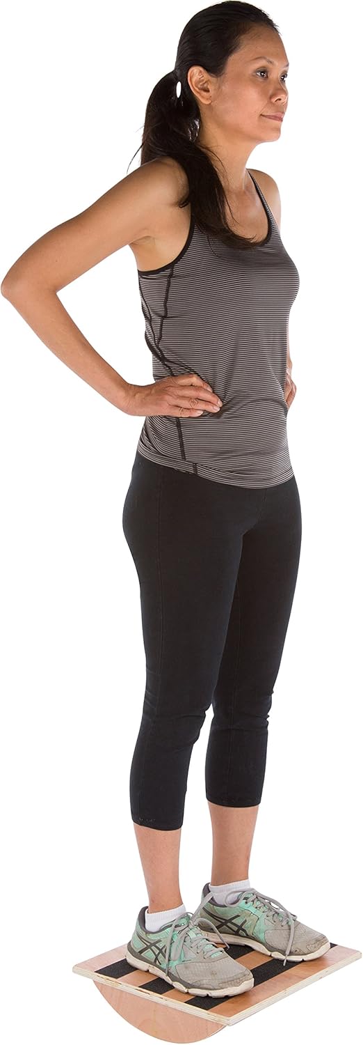 Trademark Innovations Balance Board 15" Stretching & Balancing Exercise Board : Sports & Outdoors