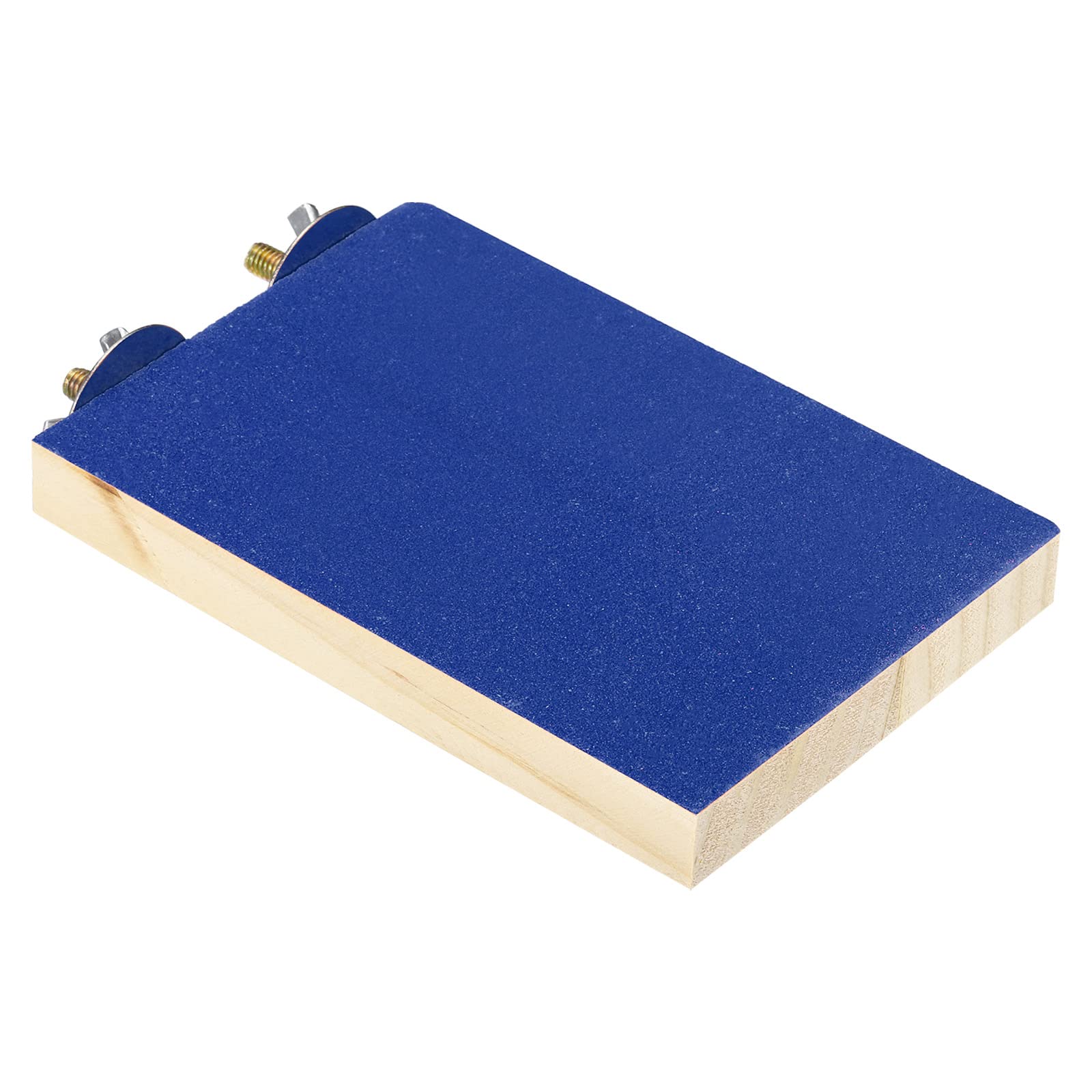 PATIKIL Bird Perch Stand, Parrot Stand Platform Playground Paw Grinding Clean for Parakeet Cockatiel Cage Accessory, Blue