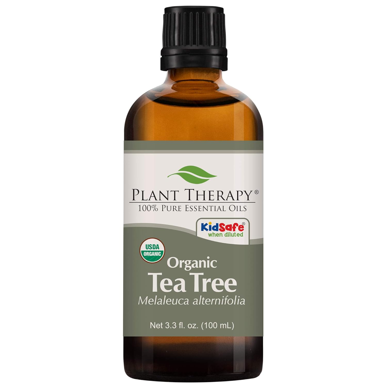 Plant Therapy Tea Tree Organic Essential Oil 100% Pure, USDA Certified Organic, Undiluted, Natural Aromatherapy, Therapeutic Grade 30 mL (1 oz): Beauty