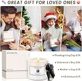 ETUOLIFE Luxury Scented Candle Gift Set Soy Wax Home Decor view 9