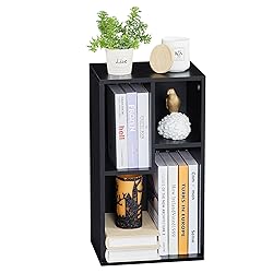 VECELO 42 Inch High Bookcase, 4-Tier Modern Storage