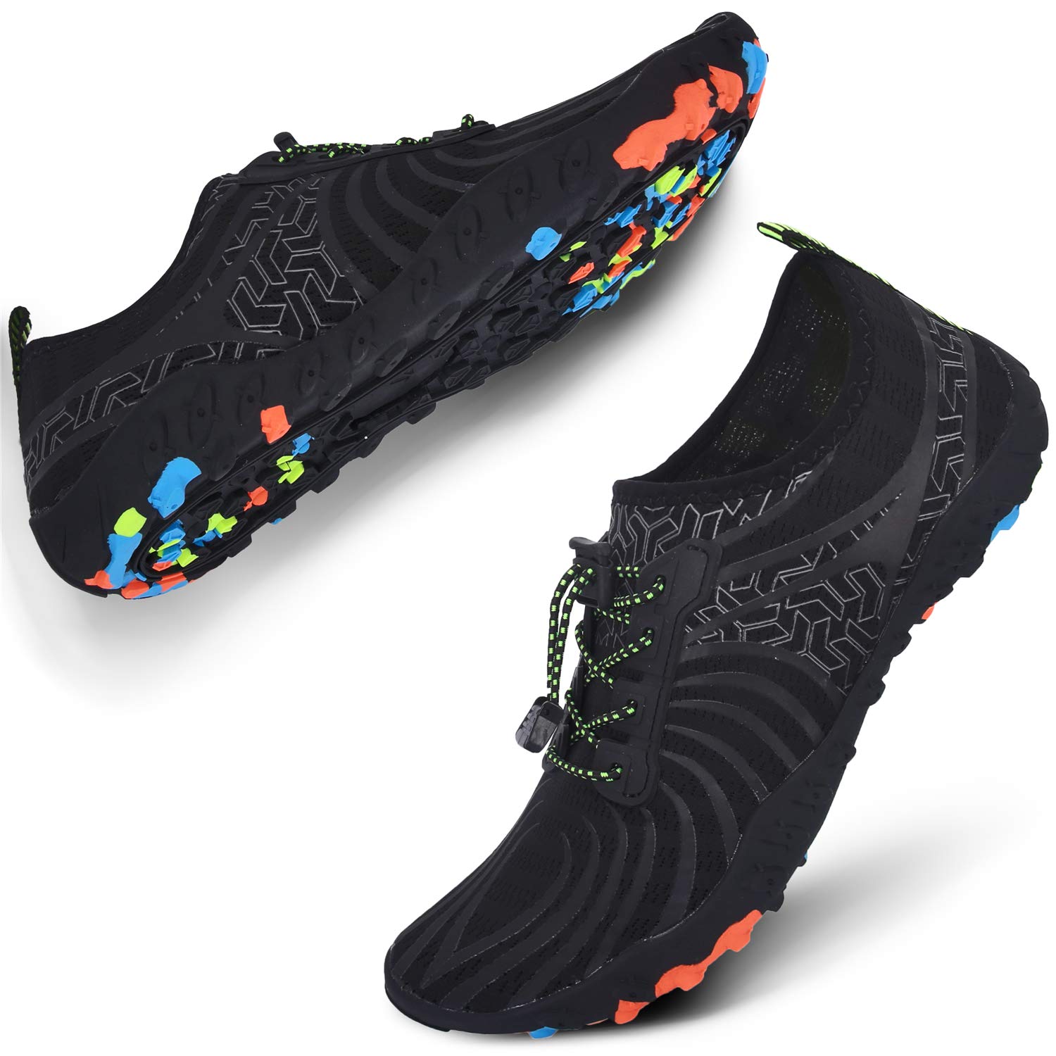 Jiasuqi Womens Mens Summer Outdoor Beach Walking Swim Pool Water Shoes For Diving Boating