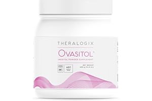 Theralogix Ovasitol Inositol Powder - 180 Servings - Myo-Inositol & D-Chiro Inositol for Hormone Balance & Ovarian Function Support* - NSF Certified