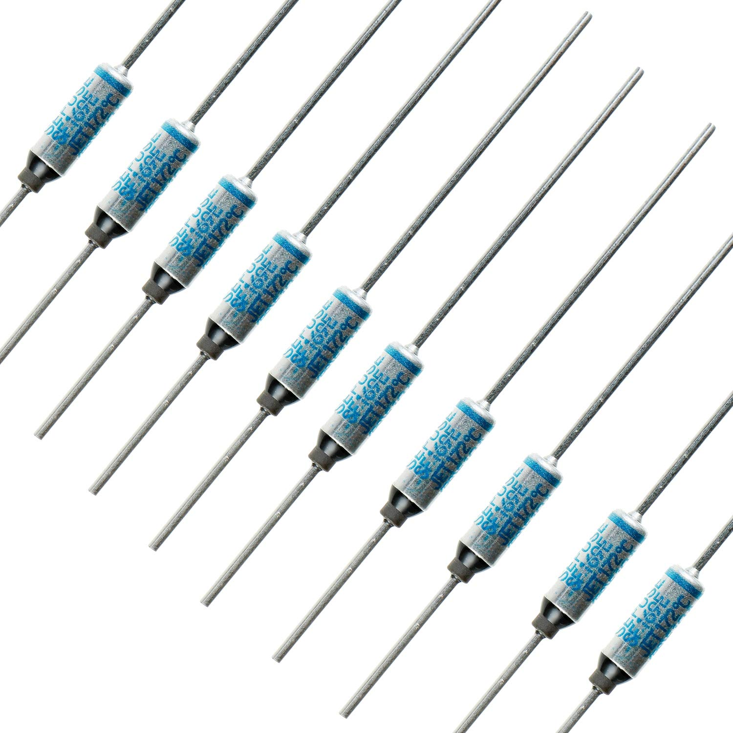 BOJACK SF169E SEFUSE 10A 250V Thermal Fuses 172 Degrees Celsius Thermal Cutoffs (Pack of 10 pcs)