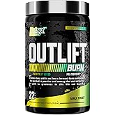 Nutrex Outlift Burn Pre-Workout Supplement for Energy, Focus & Endurance | Metabolyte, L-Citrulline, Beta-Alanine & Caffeine | Thermogenic Formula for Performance (22 Servings, Maui Twist)