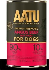 AATU Adult Dog Food Wet Tins Variety Pack 6x400g Grain Free view 7