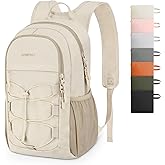 ZOMFELT Hiking Backpack for Women Men, 15L Lightweight Packable Backpack for Trip, Water Resistant Small Travel Backpacks, Foldable daypack for Hiking, Walking, Cycling, Camping, Beige