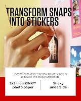 Canon ZINK Photo Paper 2x3 Sticker Paper 50 Sheets for Zoemini view 3