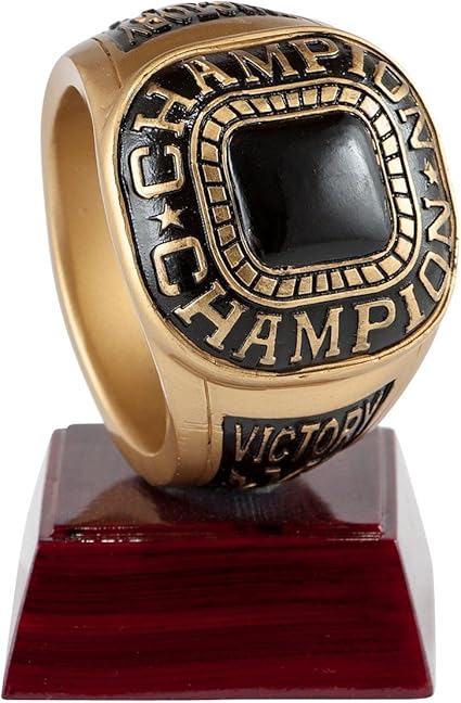 custom engraving fantasy football ring