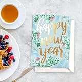 SWEETZER & ORANGE New Year Cards Set of 24 with Envelopes 300gsm 120gsm view 5