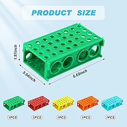 5 Pcs 4 Way Test Tube Rack Holder for