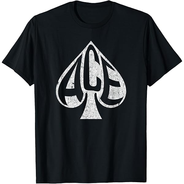 CHOCOOLATE★Retro Poker Card Loose Cotton T-Shirt CE3 Amazon.com: tazapay Casino Poker Leather Pattern