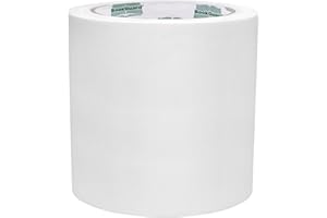 BookGuard 4 inch Premium Bookbinding Repair Cloth Tape, 15 Yard Roll, White