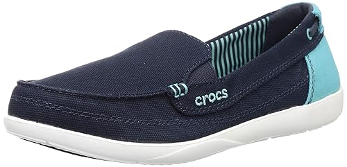 crocs walu canvas loafer