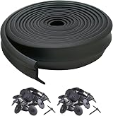 M-D Building Products 3749 Garage Door Bottom Rubber Seal 16 Feet Black view 5