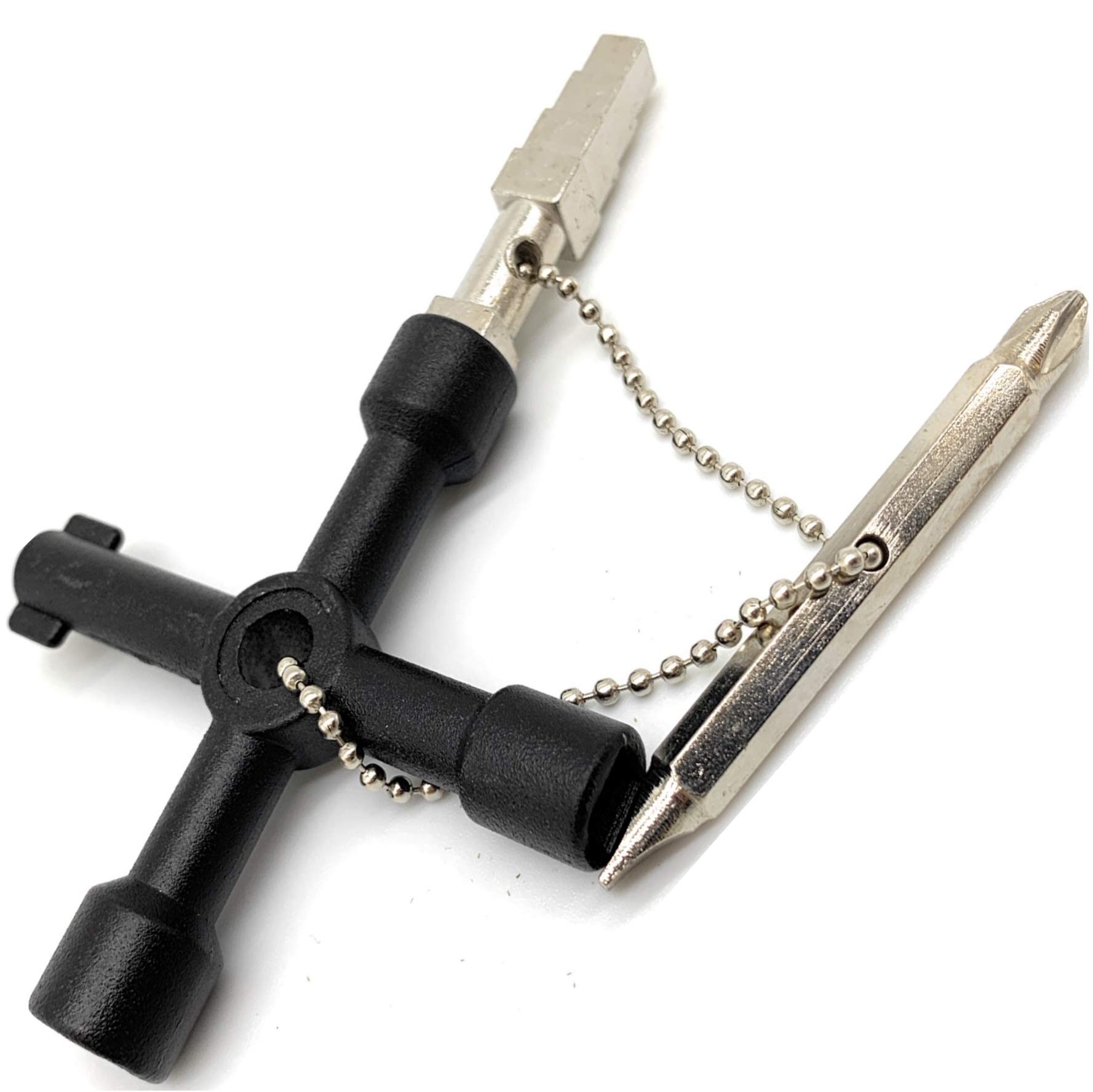 Universal key universal switch box key caretaker key multifunctional key switch cabinet key square key triangular key heating key