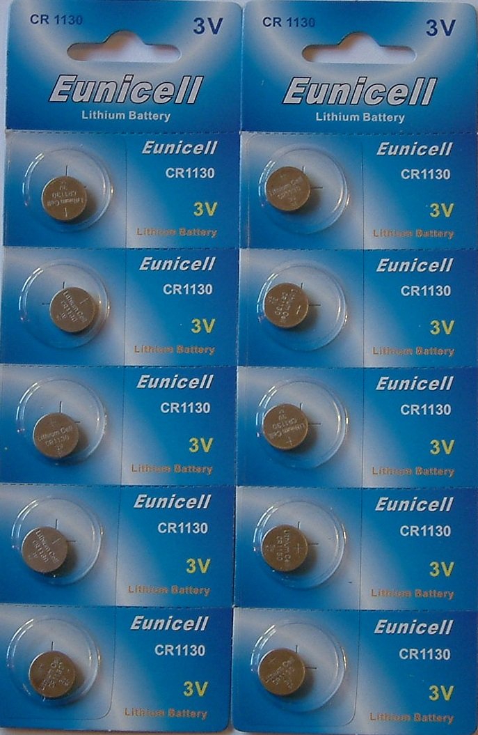 Buy 10 x Eunicell CR1130 3v Lithium Batteries Online at desertcartUAE