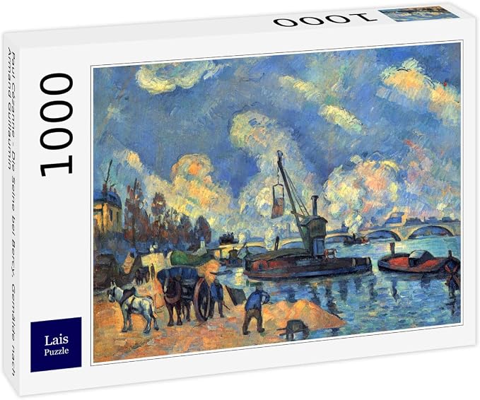 Lais Puzzle 'Stilleben Mit Äpfeln' Von Paul Cézanne – 1000 Teile, Hochwertig Gestanzt, Kunst-Motiv